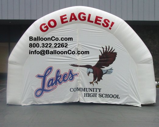 Lakes Community High School Lake Villa IL 13ft Football Tunnel